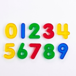 Διαφανείς Αριθμοί 5cm