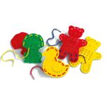 Πλαστικά Διάτρητα Ζώα (Σετ 9)