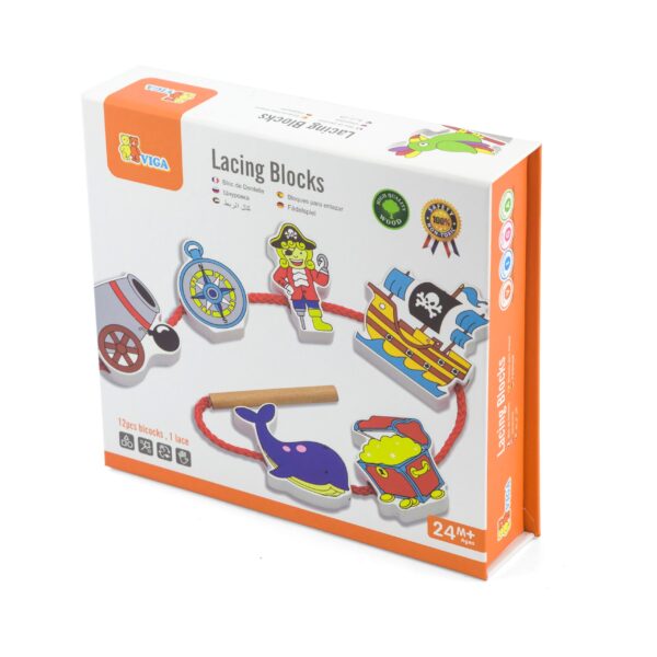 Lacing Blocks Set – Pirate