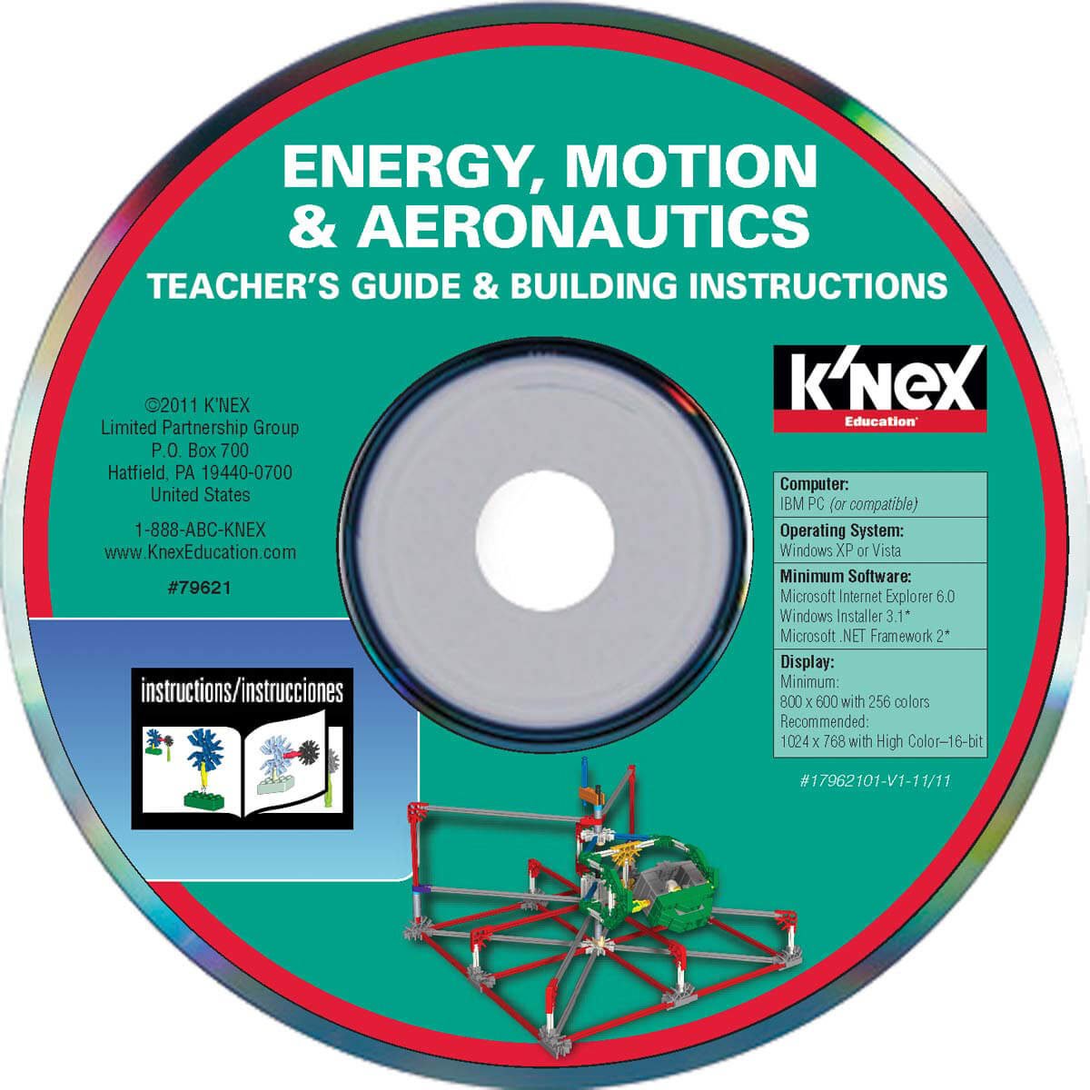 Motion & Aeronautics 1437 Pcs Planes New K’nex Education Stem Building Energy 