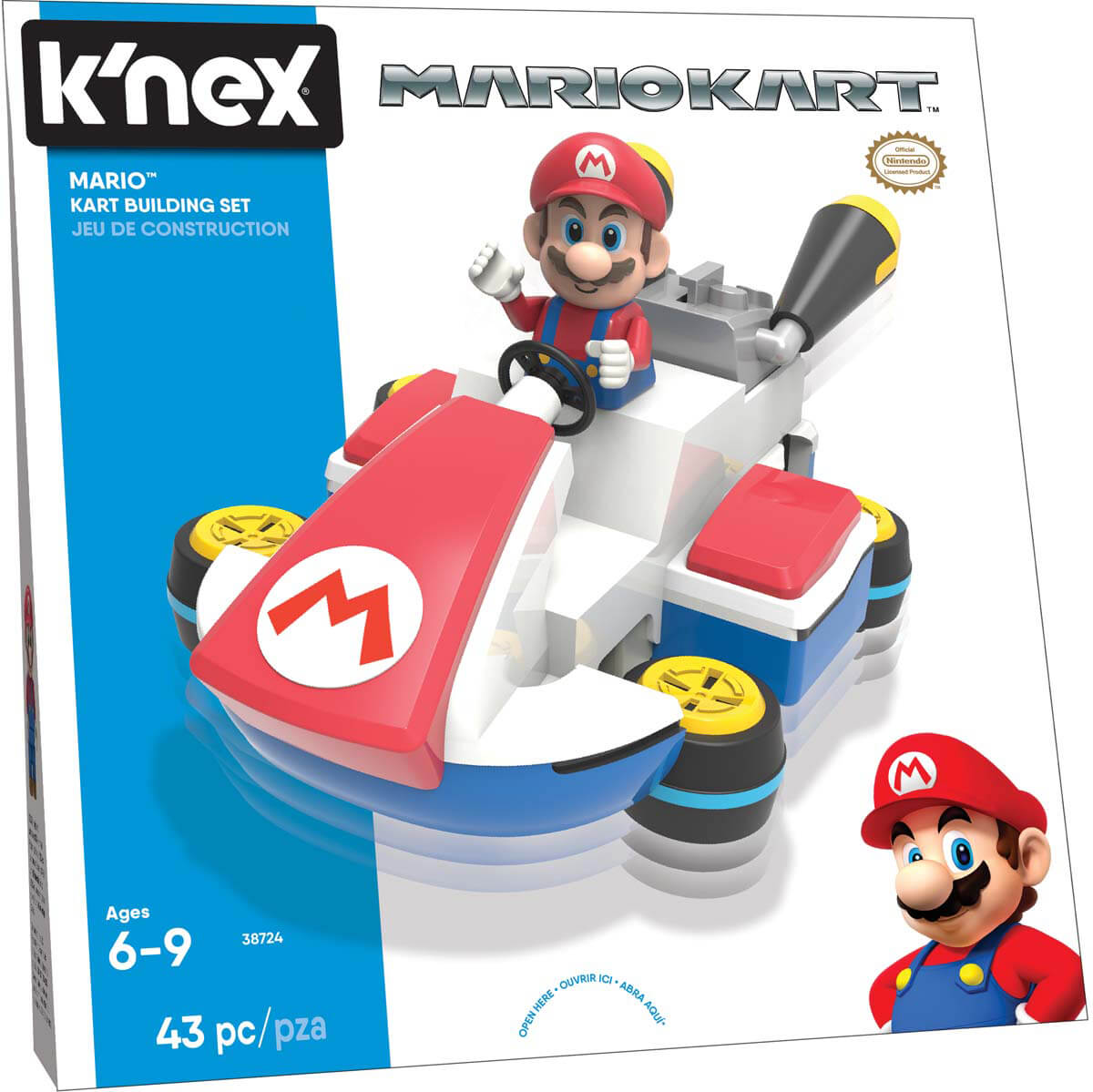 mario kart knex