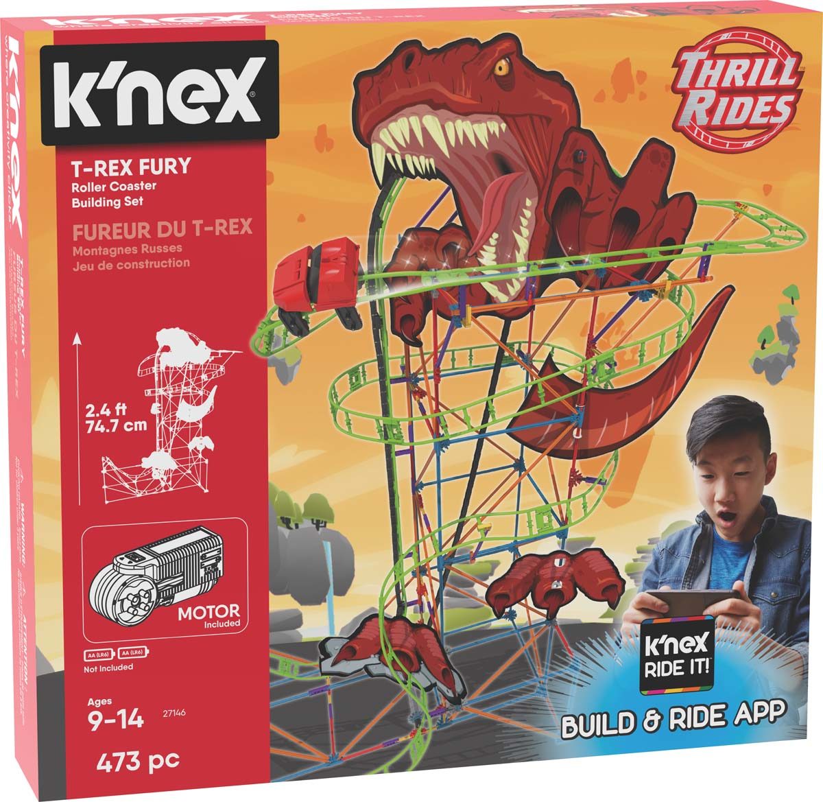 roller coaster building toy