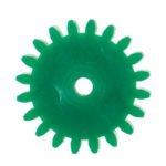 Γρανάζι πλαστικό για άξονα 22mm