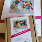 Pentominos, 60 pieces in 5 colors made of RE-Wood®