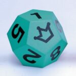 Giant Foam Dice 20cm Green