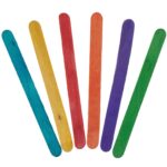 Ξυλάκια Χρωματιστά 11x1 cm – 60 τεμ.