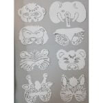 Μάσκες Άγριων Ζώων – Σετ 8