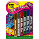 Glue Glitter Mix 10ml (Set6)