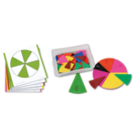 Fraction cards and laying material