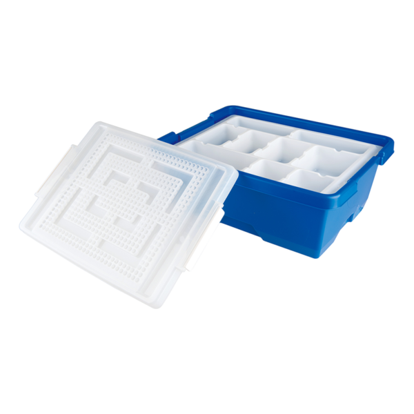 Storage Box with Sorting Tray