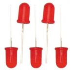 LED 5 mm, Pack of 5, red