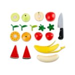 Wooden Fruit Set 9pcs