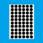 Κυκλικά Μαγνητάκια σετ 100τεμ