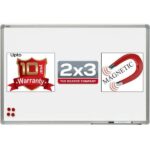 Πίνακας Μαρκαδόρου 120x240cm Μαγνητικός 2×3 TSA1224