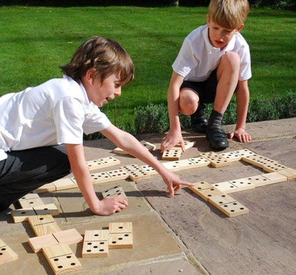 Wooden Dominoes pk28