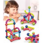 Μαγνητικό σετ Sticks and Balls 128 τεμ