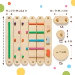 Wooden Balance Beam - Image 3