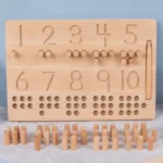 Wooden Number Learning Board - Image 2