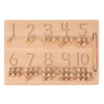 Wooden Number Learning Board - Image 3