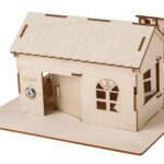 Ξύλινο Σπιτάκι με Συναγερμό