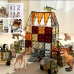 3D Transparent Magnetic Tiles – 60 Pieces Set