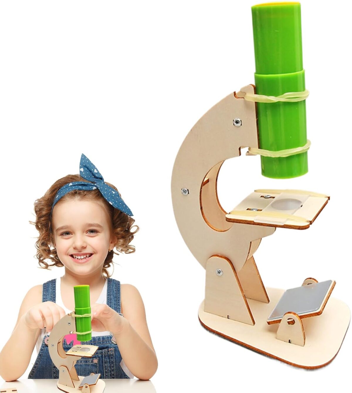 Wooden STEM Microscope - Image 1