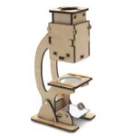 Wooden DIY Microscope
