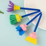 Sensory Sponge Brush Set 30PCS - Image 2