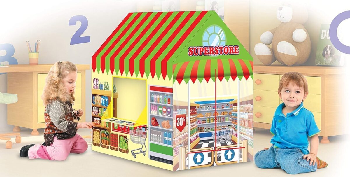 Kids’ Play Tent – “Superstore” Playhouse - Image 2