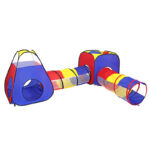 Kids Play Tent & Tunnel Set – 3 Pieces