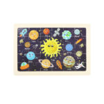 Children’s Wooden Puzzle Set with 3 Thematic Designs