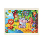 Wooden Jigsaw Puzzle Set for Kids (3 Designs) - Image 2