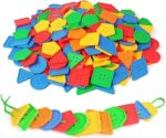 Threading Shapes – Educational Lacing Toy - Image 2