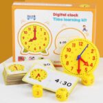Educational Clock Toy – Digital Clock Time Learning Kit - Image 3