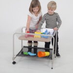 Clear Sand & Water Tray with Stand - Image 2