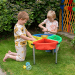 Colour Quadrant Play Trays with Stand – Sensory Play Table - Image 3