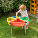 Colour Quadrant Play Trays with Stand – Sensory Play Table - Image 5