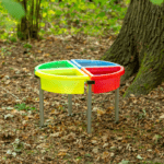 Colour Quadrant Play Trays with Stand – Sensory Play Table - Image 8