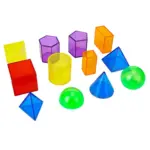 Clear Geometric Shapes Set 12-Pieces - Image 2