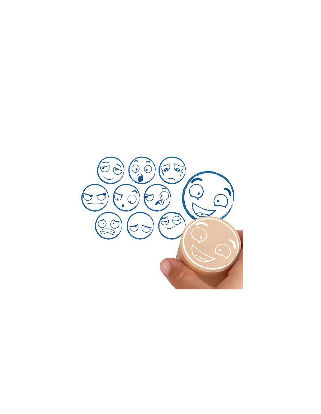 maxi-stamps-of-the-10-emotions Set of 10 Large Emotion Stamps - Image 1