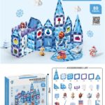 Διαφανές Μαγνητικό Σετ Ice & Snow 80τεμ 80 Τμχ